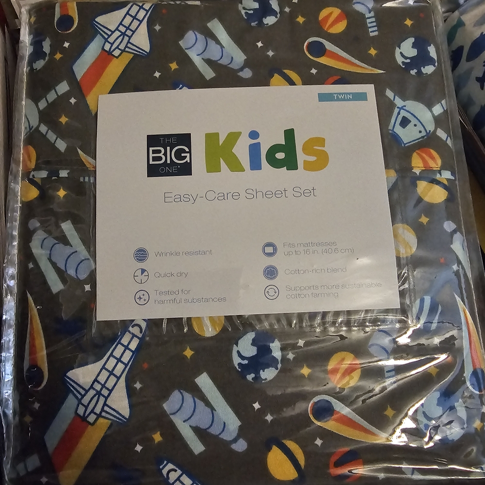 The Big One Kids Space Sheet Set